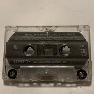 Mega Hits Dance Classics (Volume 6) Cassette Tape